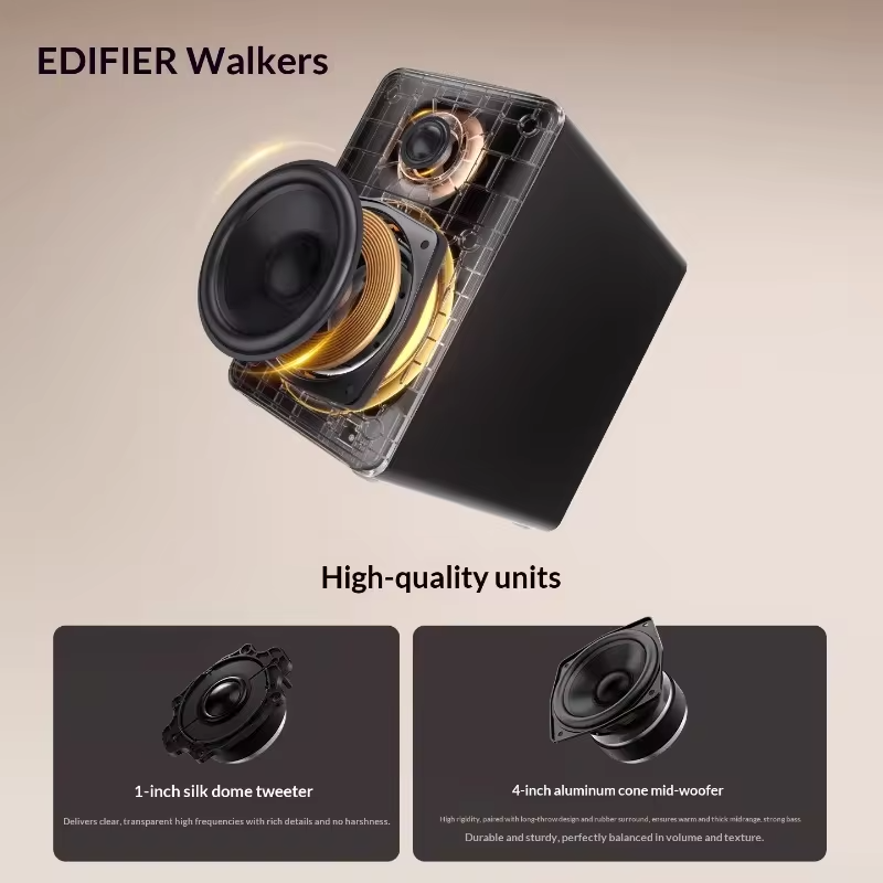New Edifier N500 Bluetooth Audio Bluetooth 6.0 High Volume High-Quality Sound Desktop Full-Function Remote Computer Speaker