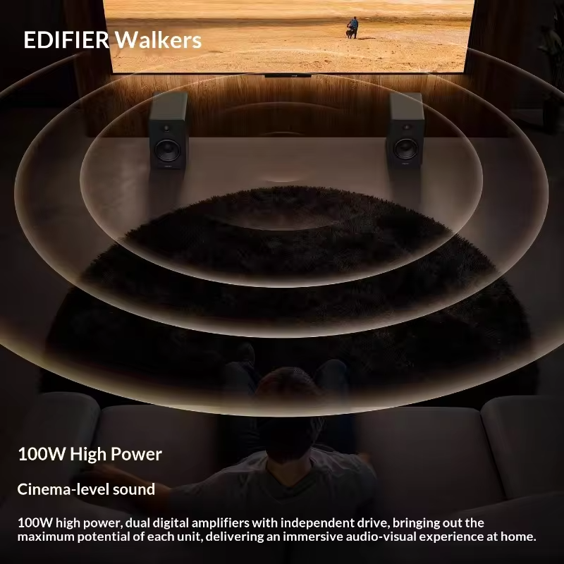 New Edifier N500 Bluetooth Audio Bluetooth 6.0 High Volume High-Quality Sound Desktop Full-Function Remote Computer Speaker
