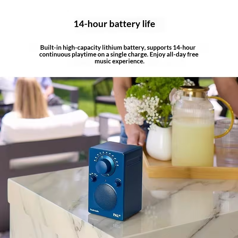 Tivoli Audio PALBT Bluetooth Speaker Waterproof Bluetooth 5.0 Portable Outdoor Radio Speaker