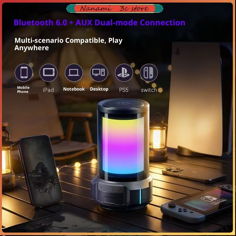 New Edifier Cyberx Audio Energy-Gathering Wireless Bluetooth Desktop Computer Home Gaming E-Sports Ambient Light Speaker Gifts