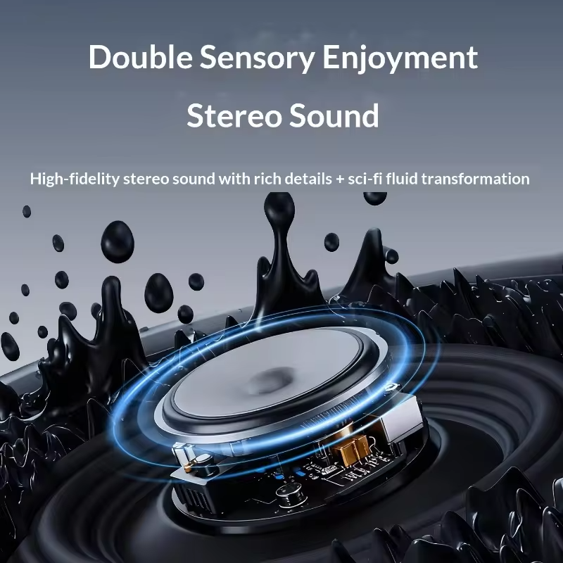 FREKVENS Audio Anti-Gravity Rhythm Venom Magnetic Fluid Speaker Portable Wireless HIFI Bluetooth Stereo Speaker Gift for Men