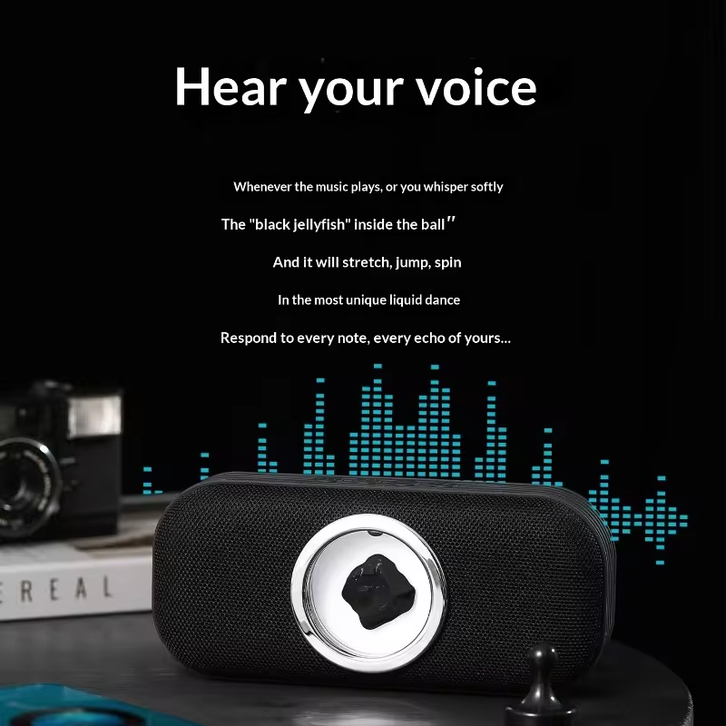 FREKVENS Audio Anti-Gravity Rhythm Venom Magnetic Fluid Speaker Portable Wireless HIFI Bluetooth Stereo Speaker Gift for Men
