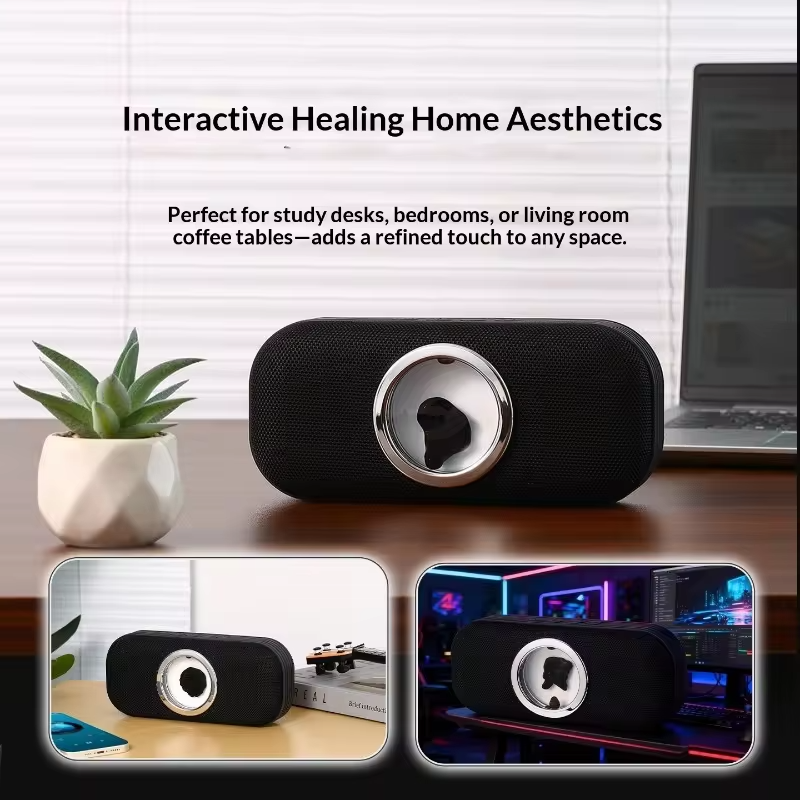 FREKVENS Audio Anti-Gravity Rhythm Venom Magnetic Fluid Speaker Portable Wireless HIFI Bluetooth Stereo Speaker Gift for Men