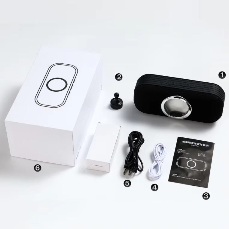FREKVENS Audio Anti-Gravity Rhythm Venom Magnetic Fluid Speaker Portable Wireless HIFI Bluetooth Stereo Speaker Gift for Men