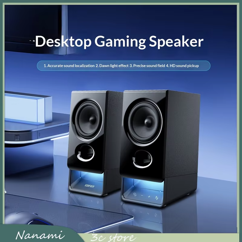 EDIFIER R20 Multimedia Audio Desktop Computer Sound System Subwoofer High Volume Home Mini Speaker Music Office Speaker Gift