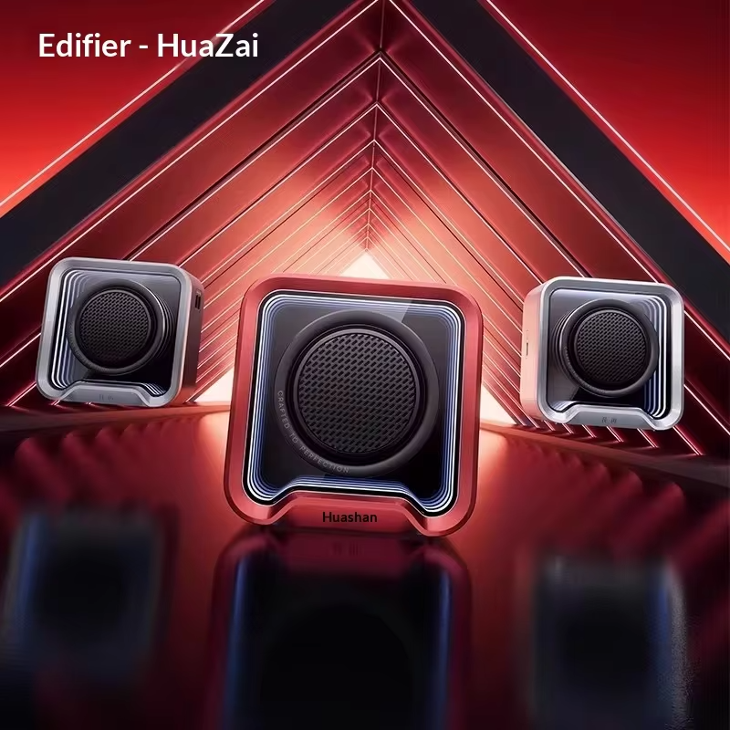 Edifier Halo Nano Speaker Bluetooth 6.0 43mm Full-Range Speaker TWS Connected Outdoor Portable Mini Subwoofer Audio Gifts