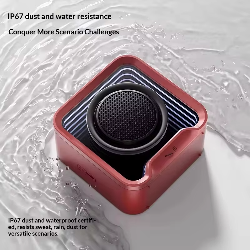 Edifier Halo Nano Speaker Bluetooth 6.0 43mm Full-Range Speaker TWS Connected Outdoor Portable Mini Subwoofer Audio Gifts
