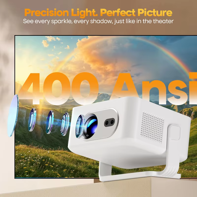 Magcubic 8K Native 4K Projector 400ANSI 14 Android Auto Focus Portable Outdoor HY300Max with Wifi6 BT5.4 Allwinner H726 720P