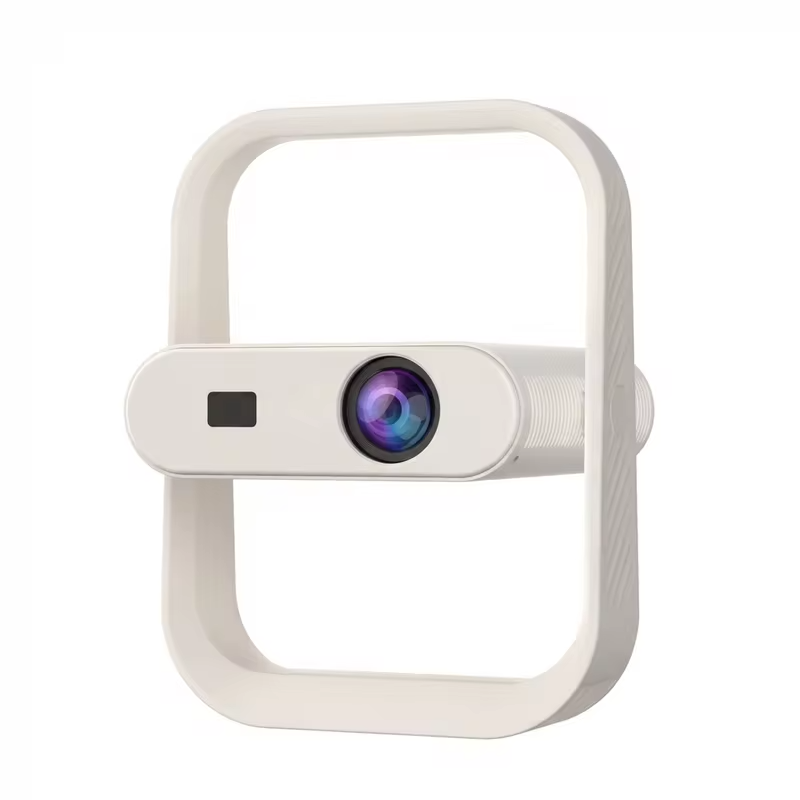 2026 HY370 Smart Projector Android Auto Focus 8K UHD BT5.4 WIFI6 70mm Ultra-Thin RGB Ambient Light HiFi Speaker for Home Cinema