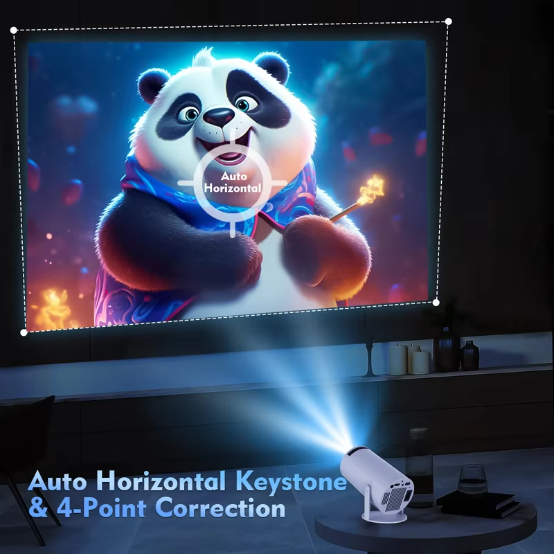 Magcubic Mini Portable HY300 Pro Projector 8K Full HD Native 720P 290 ANSI BT5.4 Android 14 Home Theater Outdoor Projector
