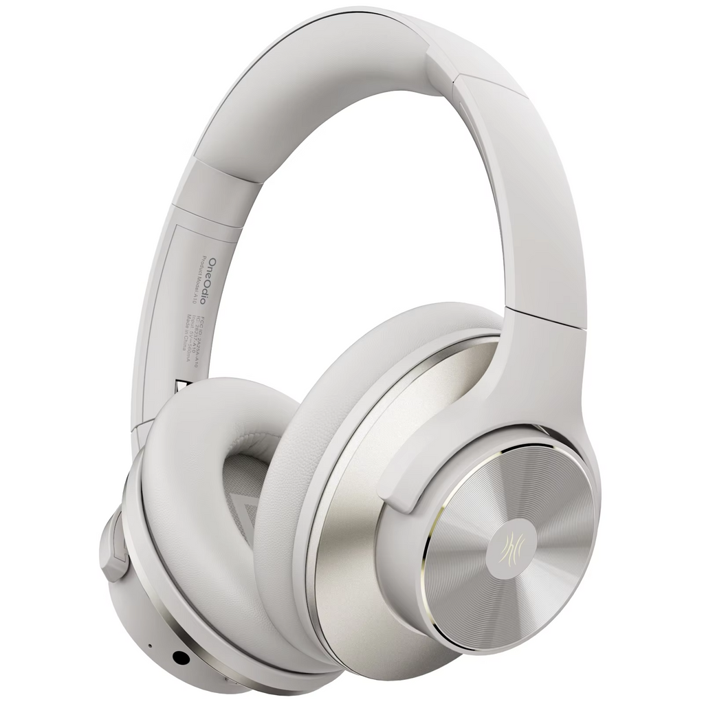 Oneodio A10 Bluetooth 5.4 Headphones Hybrid Active Noise Cancelling With Hi-Res Audio Over Ear Wireless Headset ANC With 5-Mic