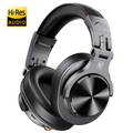 Oneodio A70 Wireless Bluetooth 5.2 Headphones 72Hrs Over Ear Hi-Res Audio 3.5mm/6.35mm Wired Studio DJ Headset With Microphone