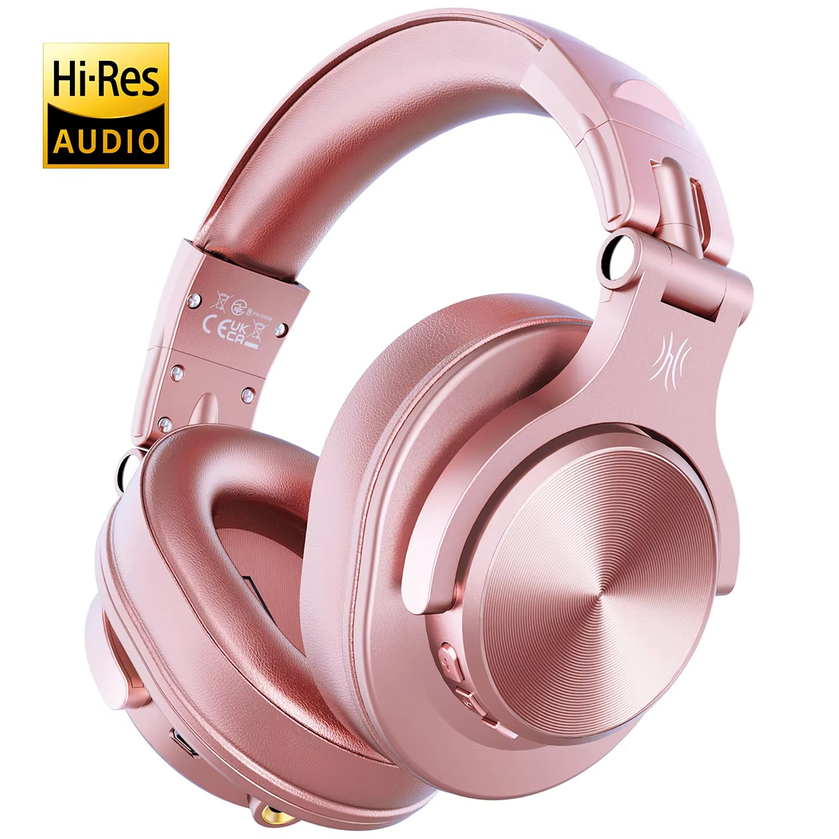 Oneodio A70 Wireless Bluetooth 5.2 Headphones 72Hrs Over Ear Hi-Res Audio 3.5mm/6.35mm Wired Studio DJ Headset With Microphone