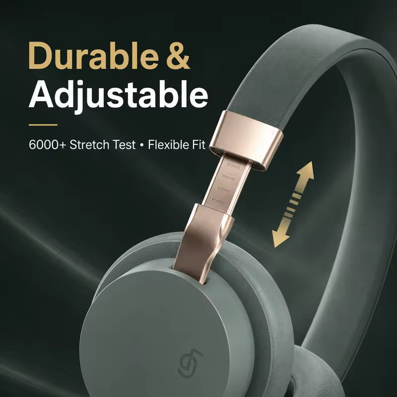 Wireless Headphones Bluetooth 5.0 Earphones Over Ear HiFi Audio Headset 40mm Drivers TF Card FM AUX Mic for Music Calls Travel