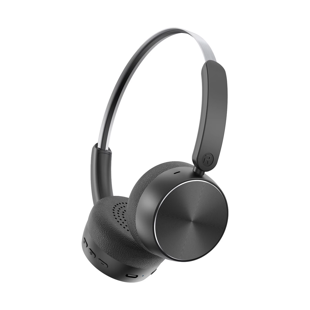Retro Wireless Headphones Bluetooth 5.4 Over Ear Earphones 80H Playback 40mm Driver Type-C Charging Soft Cushions Built-in Mic