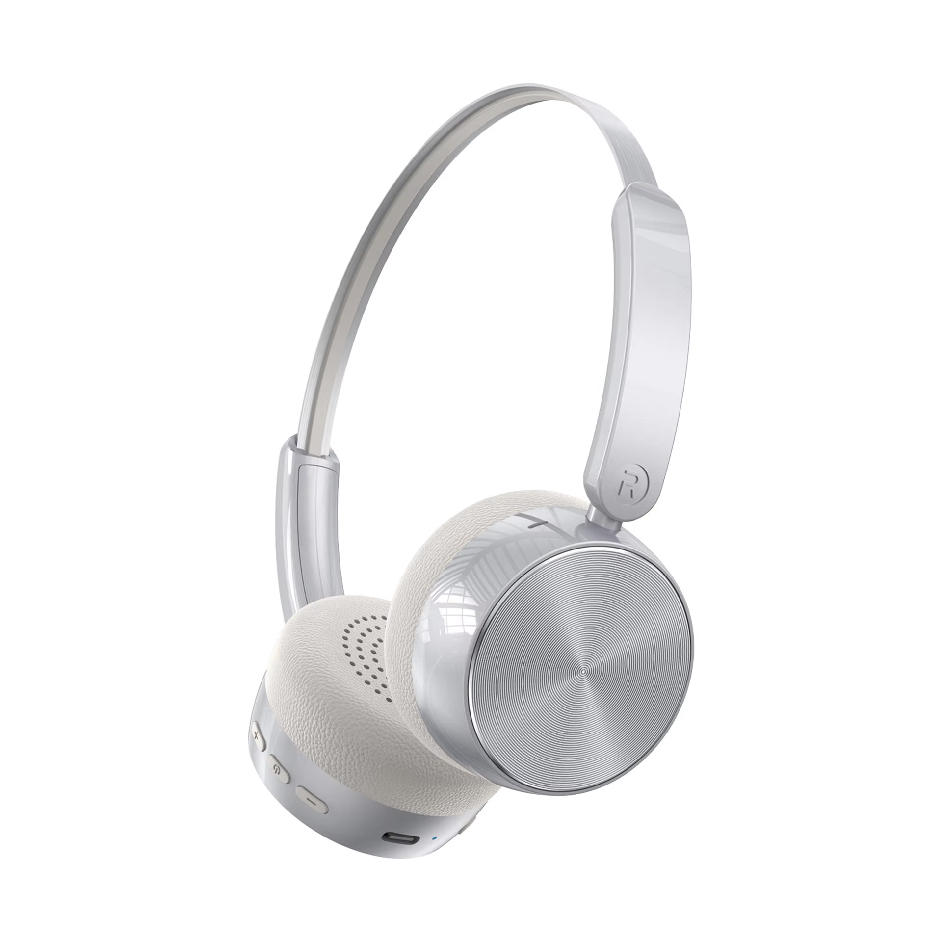 Retro Wireless Headphones Bluetooth 5.4 Over Ear Earphones 80H Playback 40mm Driver Type-C Charging Soft Cushions Built-in Mic
