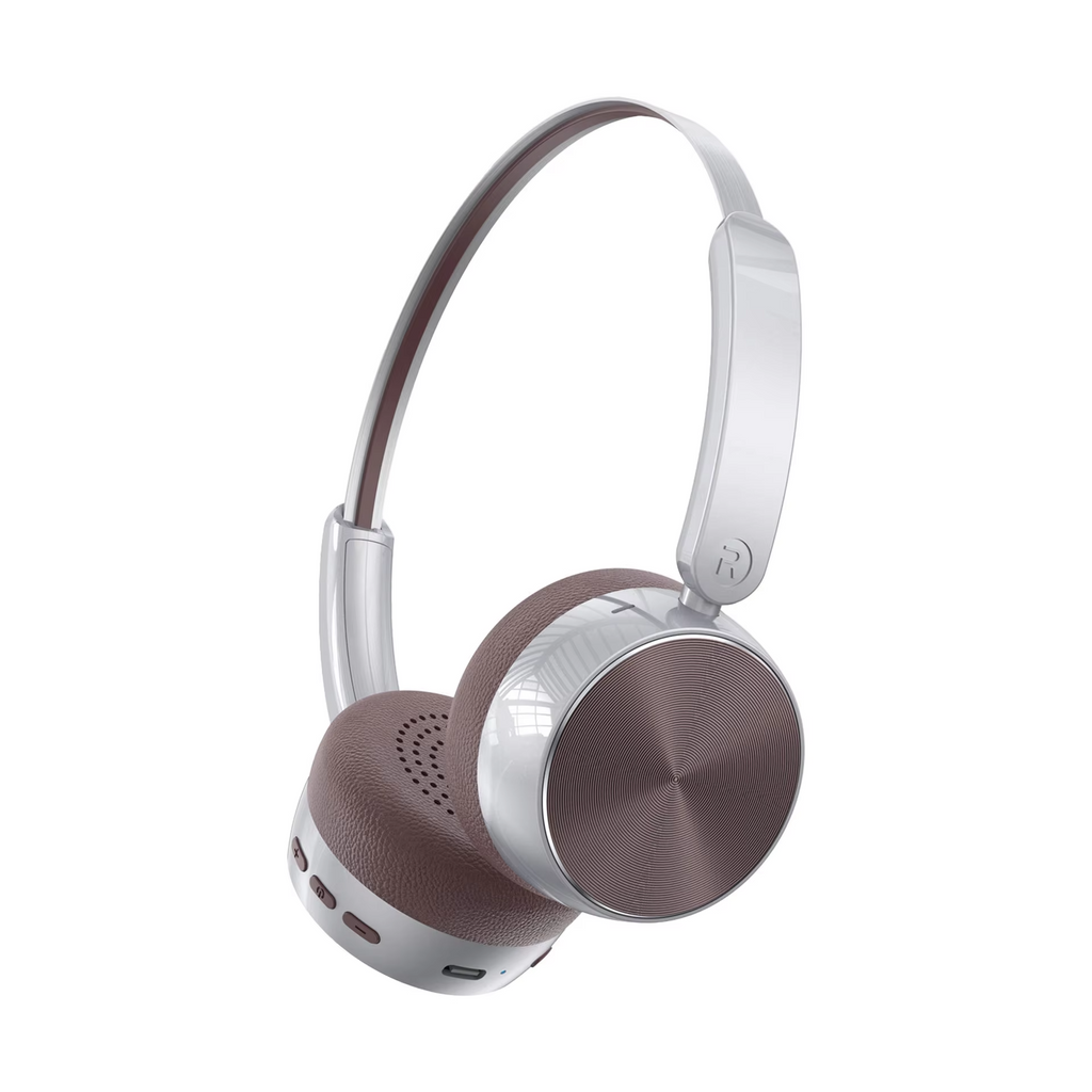 Retro Wireless Headphones Bluetooth 5.4 Over Ear Earphones 80H Playback 40mm Driver Type-C Charging Soft Cushions Built-in Mic