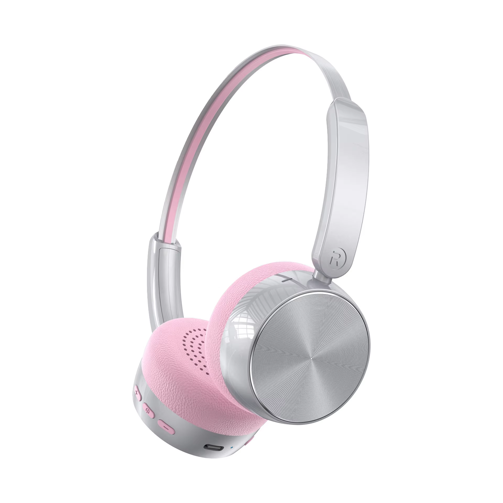 Retro Wireless Headphones Bluetooth 5.4 Over Ear Earphones 80H Playback 40mm Driver Type-C Charging Soft Cushions Built-in Mic