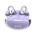 Portable Invisible Clip-On Bluetooth Headphones Pain-Free Wear Powerful Noise Cancelling Long-Lasting Battery Built-in Mic