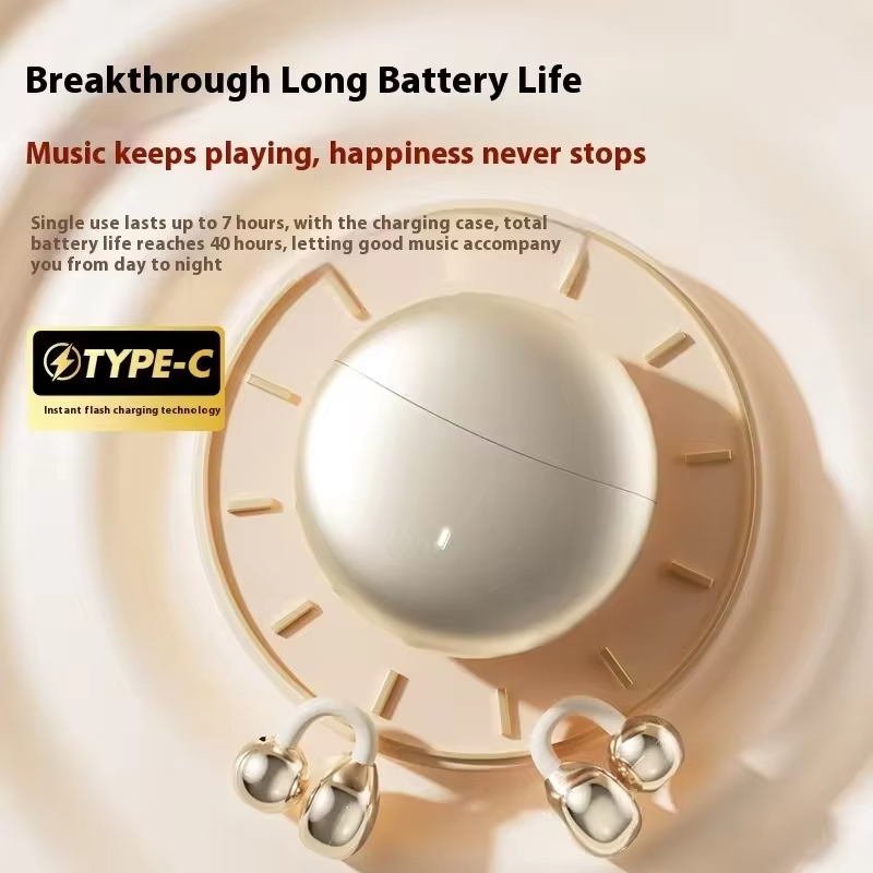 Wireless Dual Bluetooth 5.3 Earbuds with Berlin 9D Stereo Sound 24H Comfort Fit IPX5 Waterproof & Noise Leak-Proof Technology