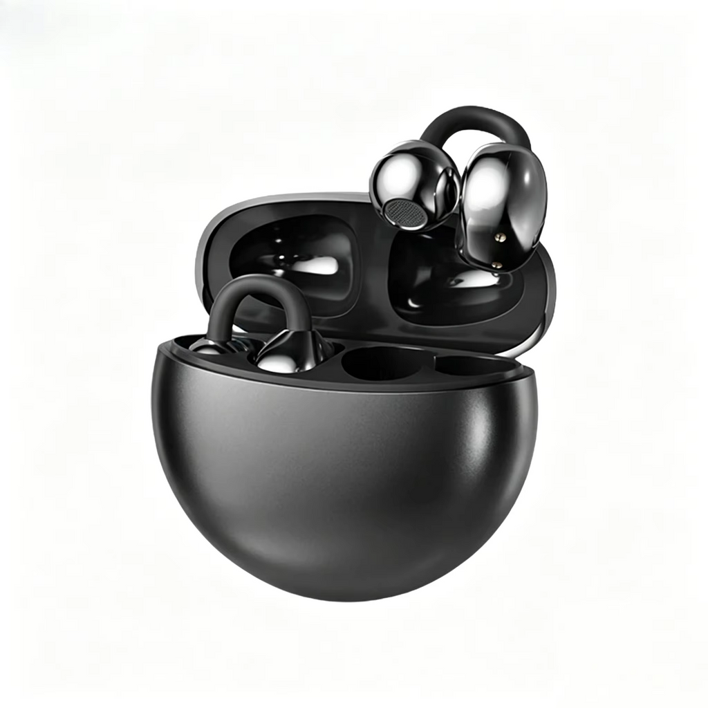 Wireless Dual Bluetooth 5.3 Earbuds with Berlin 9D Stereo Sound 24H Comfort Fit IPX5 Waterproof & Noise Leak-Proof Technology