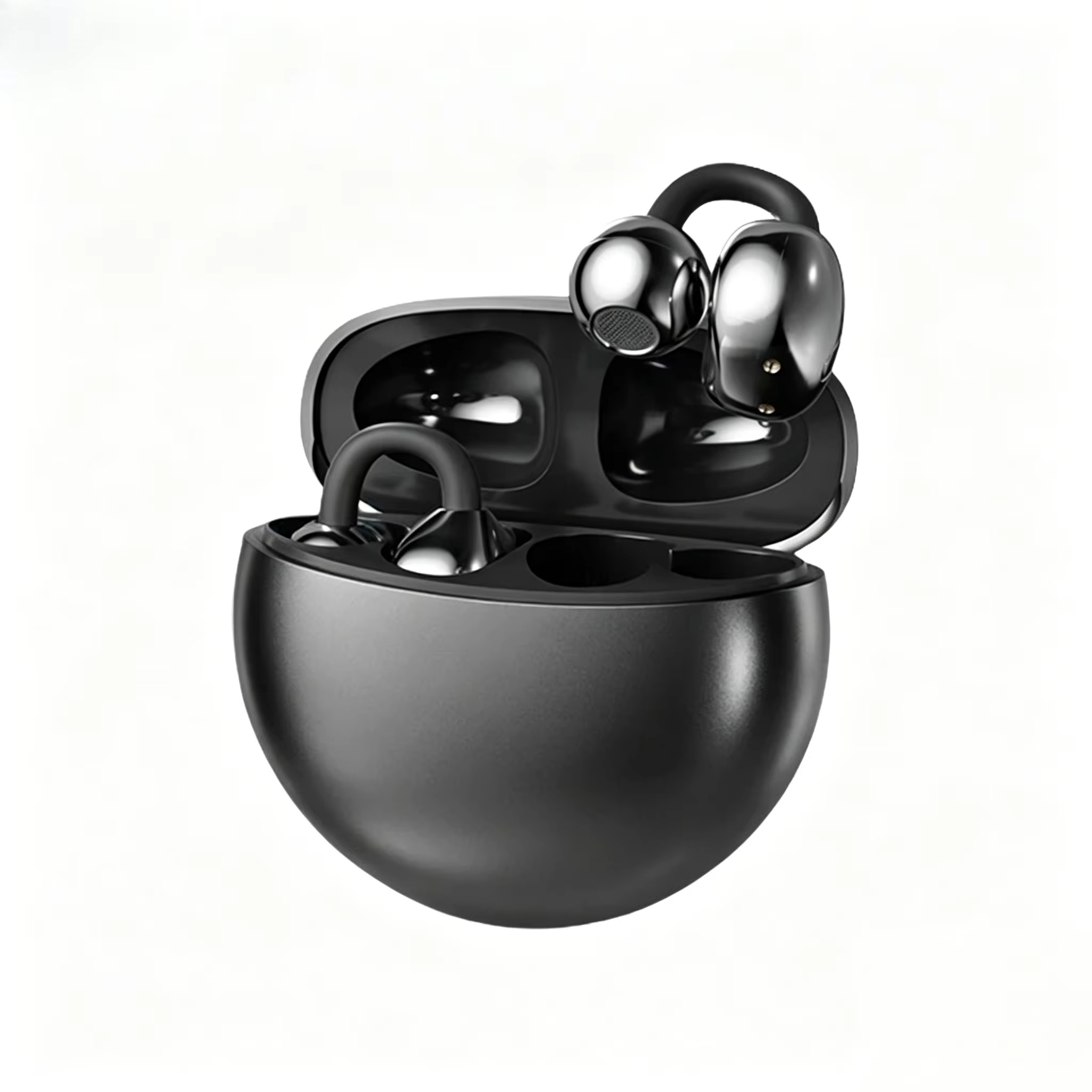 Wireless Dual Bluetooth 5.3 Earbuds with Berlin 9D Stereo Sound 24H Comfort Fit IPX5 Waterproof & Noise Leak-Proof Technology