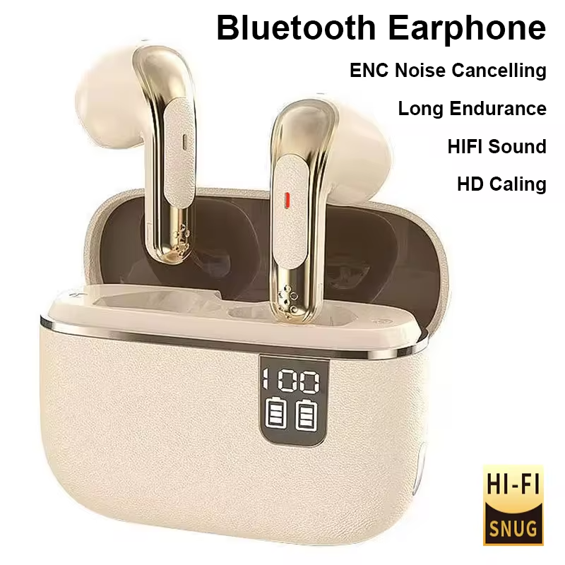 For xiaomi Lenovo Bluetooth Headphone Wireless Headset Quality HiFi Stereo Earphone ENC-calling Noise Reduction Earbuds