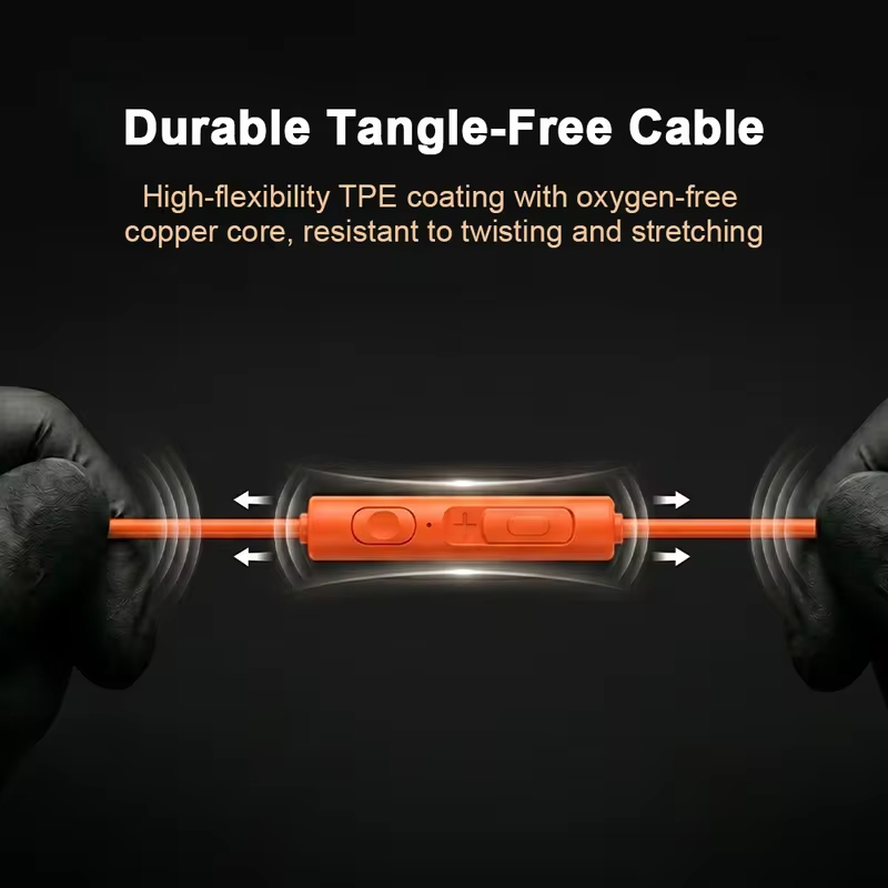 USB Type C Wired Headphones HiFi Bass Stereo With Mic Earphones in Ear 3.5mm Jack Earbuds For iPhone 17 16 15 Samsung S25 Xiaomi