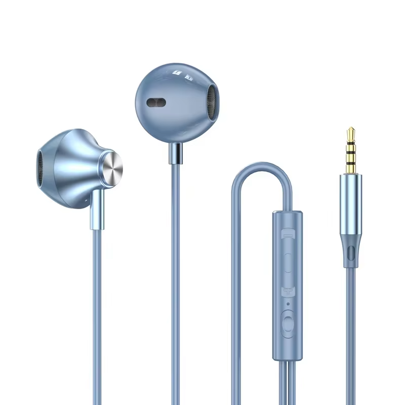 USB Type C Wired Headphones HiFi Bass Stereo With Mic Earphones in Ear 3.5mm Jack Earbuds For iPhone 17 16 15 Samsung S25 Xiaomi