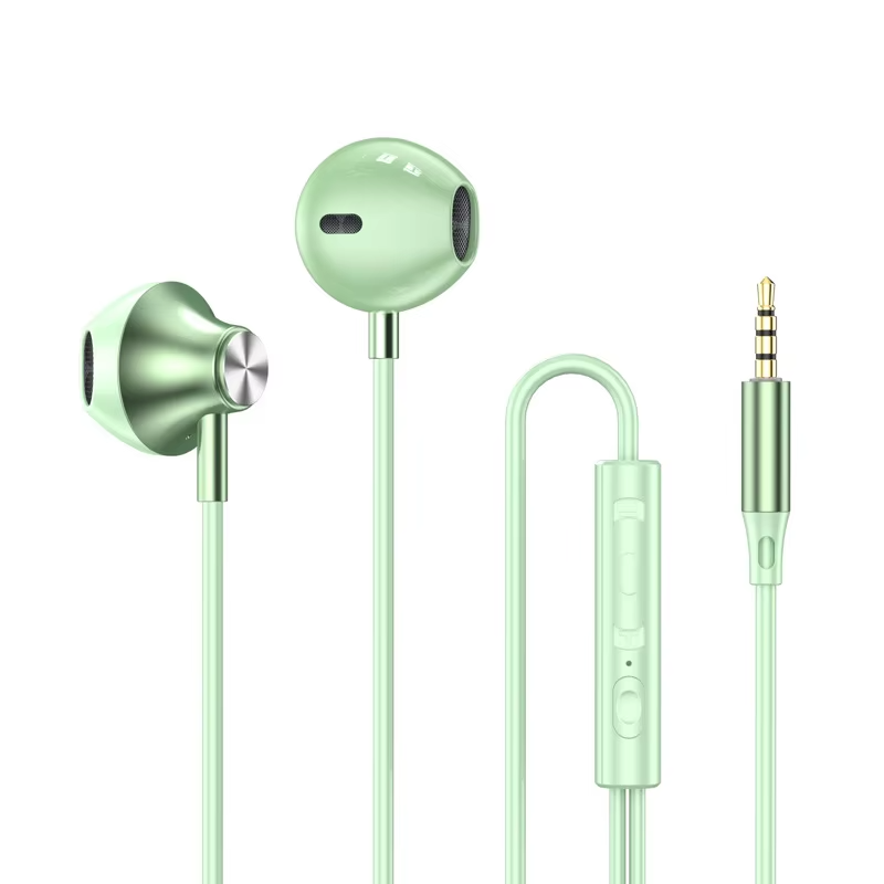 USB Type C Wired Headphones HiFi Bass Stereo With Mic Earphones in Ear 3.5mm Jack Earbuds For iPhone 17 16 15 Samsung S25 Xiaomi