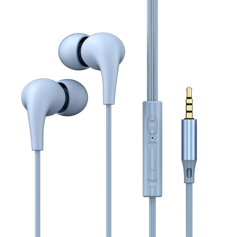 USB Type C Wired Headphone 3.5mm Stereo Music In-Ear Earphones With Wire Control Mic Sleeping Earplugs For Samsung iPhone Xiaomi