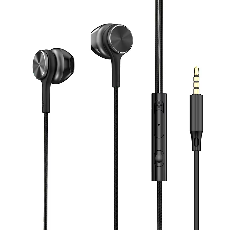 Type C Wired Headphones HiFi Stereo Volume Control Headset With HD Mic 3.5mm Earphones For Samsung Galaxy  iPhone 17 16 Earbud